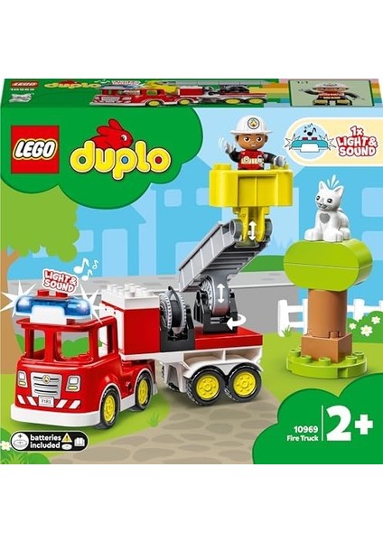 ® Kurtarma Itfaiye Kamyonu 10969-2 Yaş ve Üzeri Çocuklar Için Işıklı ve Sirenli Itfaiye Kamyonu Içeren Oyuncak Yapım Seti (21 Parça) fiyatları