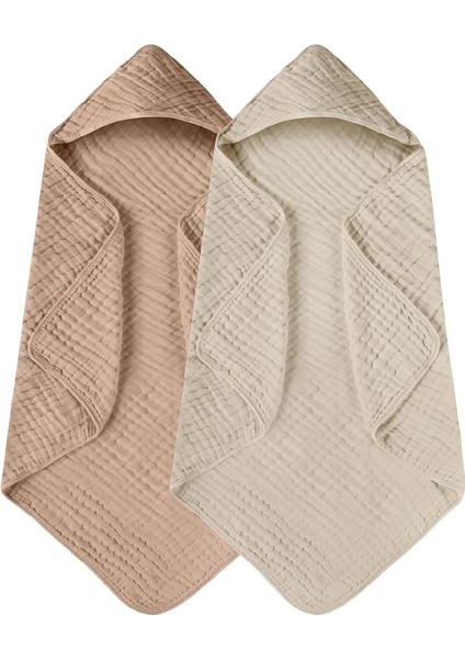 Müslin Pamuklu Havlu Kundak - 80X80 cm Bebek Havlusu - Ultra Yumuşak ve Emici