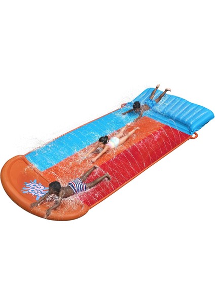 H2OGO! Tsunami Splash Ramp Üçlü Kaydırak 488 cm