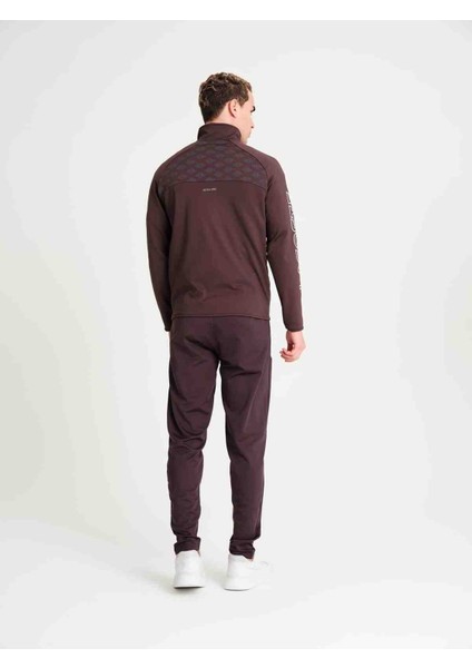 Grafik Dar Kesim Füme Desenli Eşofman Takımı fırsatları