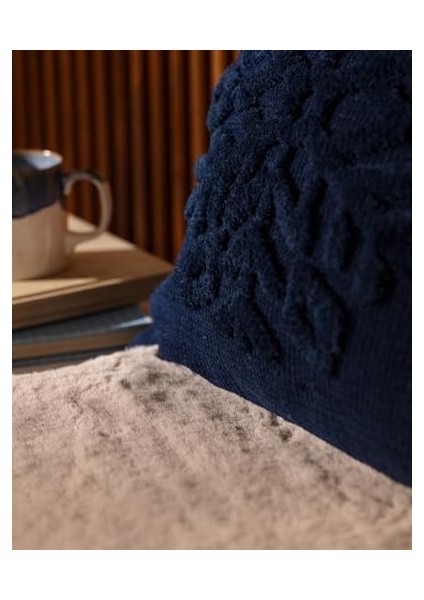 Coco Riquewihr Kırlent Kılıfı - Lacivert - 45X45 cm modelleri