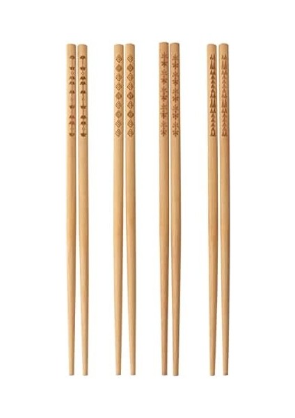 Trebent Yemek Çubuğu Çin Yemek Çubuğu Bambu Chopstick 4 Adet x 1 Paket fiyatları