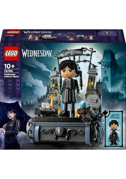 Wednesday: Wednesday Addams Figürü 76780 – 10 Yaş ve Üzeri Çocuklar Için Oyuncak Yapım Seti (702 Parça) modelleri