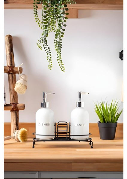 2 Li Sıvı Sabunluk Siyah