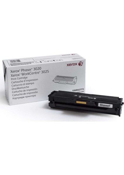 Xerox Phaser 3020-3025 106R02773 Orijinal Toner