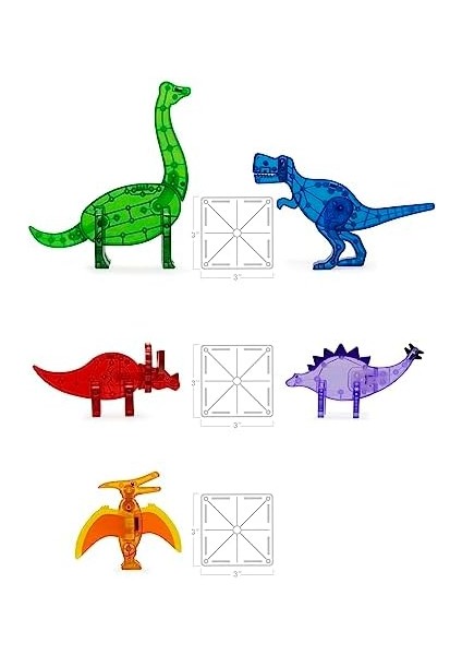 Oyuncak Dinozorlar, 5 Parça,, Ayakkabısı modelleri