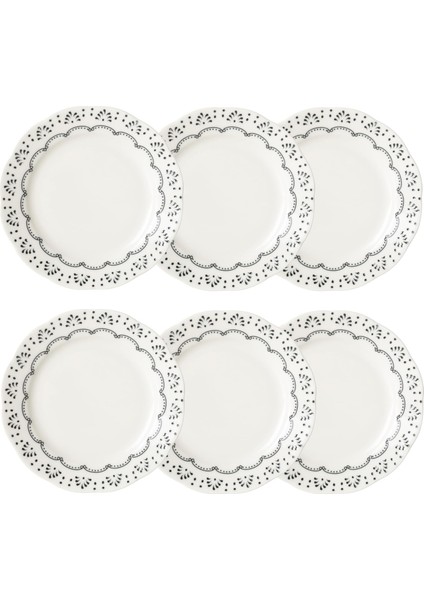 Concept Pearl Pasta Tabağı Seti 20 Cm, 6'lı