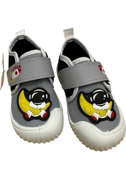 Erkek Keten,çocuk Hafif ,yumuşak ve Kaymaz Taban Panduf Ev Kreş Ayakkabısı Uzay Model fiyatları