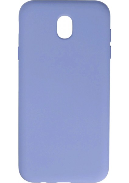 Ieg Samsung Galaxy J7 Pro / J730 Kılıf Nano Içi Kadife Silikon - Lila