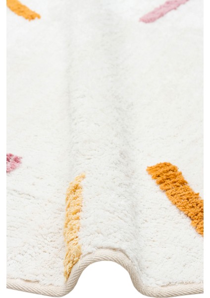 Candy Baby 03 %100 Pamuk Naturel Malzeme ile Üretilmiş Kaymaz Bebek Çocuk Halısı modelleri