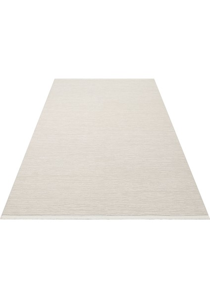 Bergama Plaın Cream %100 Akrilik ile Üretilen Dayanıklı ve Yumuşak Dokulu Koridor, Salon Halısı