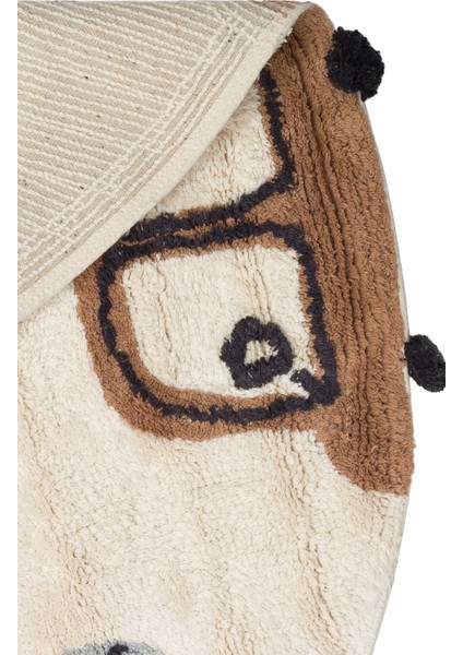 Candy Baby 15 %100 Pamuk Naturel Malzeme ile Üretilmiş Kaymaz Bebek Çocuk Halısı fiyatları