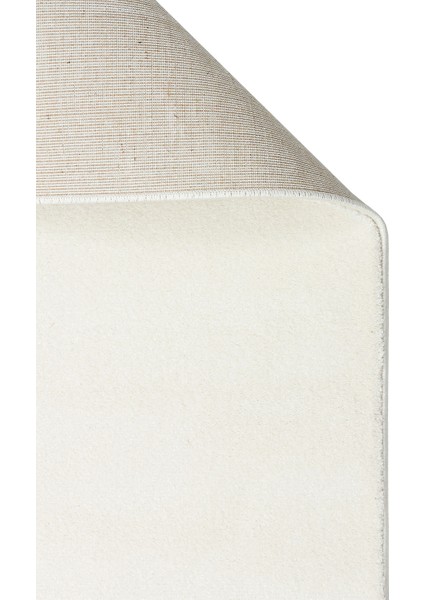 Bakü Plaın Whıte Hav Toz Vermeyen Yumuşak Dokulu Sade Tek Renk Modern Halı fiyatları