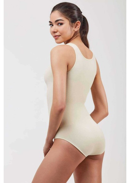 Elit Life Geniş Askılı Kadın Dikişsiz Çıtçıtlı Slip Body Ten 878 fiyatları