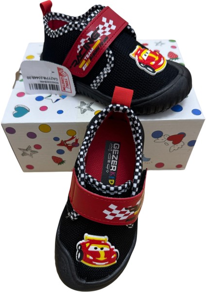 Erkek Çocuk Keten,hafif ,yumuşak ve Kaymaz Taban Panduf Ev Kreş Ayakkabısı Yarış Araba Model fiyatları