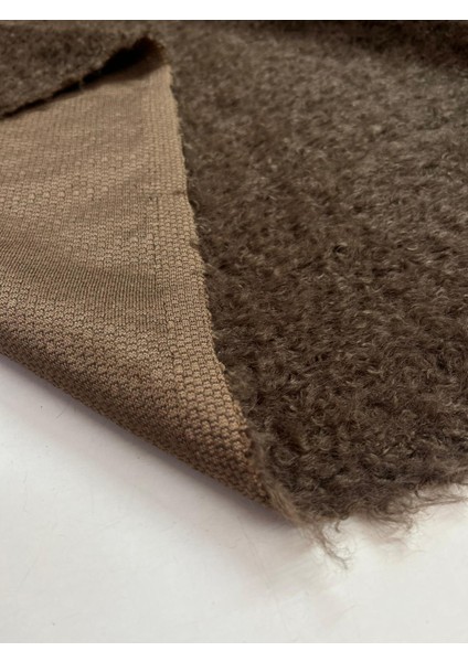 Kahve Rengi Buklet Tüğ Teddy Peluş Kumaş Kaban Ceket Mont Yelek Giyim fiyatları