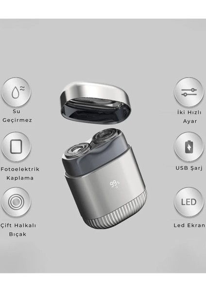 Newface Cb-S2 Tıraş Makinesi - Gümüş fiyatları