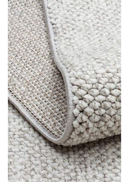 Budva Plaın Grey Yumuşak Bukle Dokulu Hav Toz Vermeyen Kesme Yolluk, Koridor, Mutfak,salon Halısı