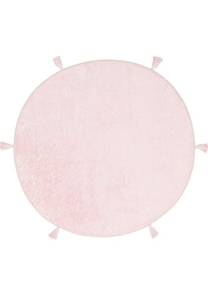 Candy Baby Plaın Powder %100 Pamuk Naturel Malzeme ile Üretilmiş Kaymaz Bebek Çocuk Halısı