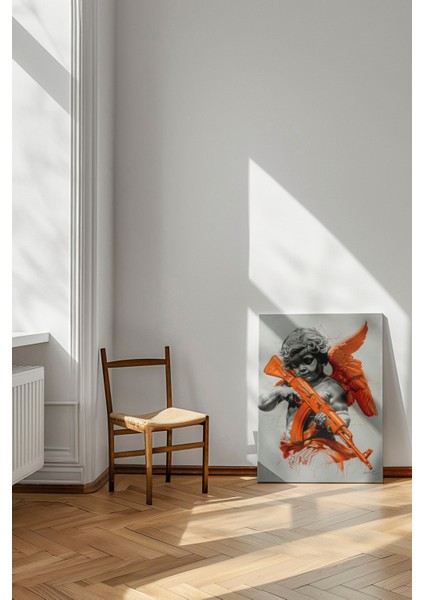 Eros: Yeni Oklar - Kanvas Tablo - Pop Art Street Art Modern Duvar Dekoru modelleri