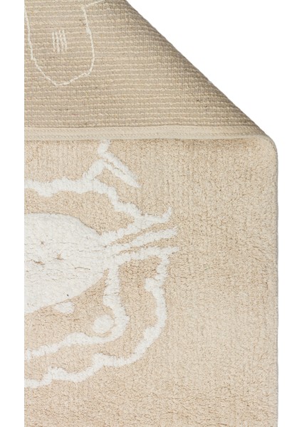 Candy Baby 16 %100 Pamuk Naturel Malzeme ile Üretilmiş Kaymaz Bebek Çocuk Halısı fiyatları