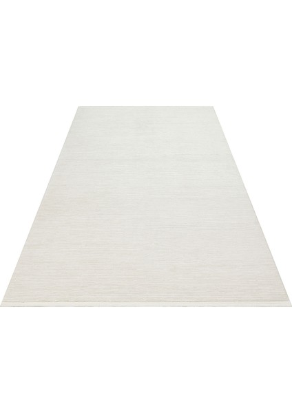 Bergama Plaın Cream %100 Akrilik ile Üretilen Dayanıklı ve Yumuşak Dokulu Koridor, Salon Halısı