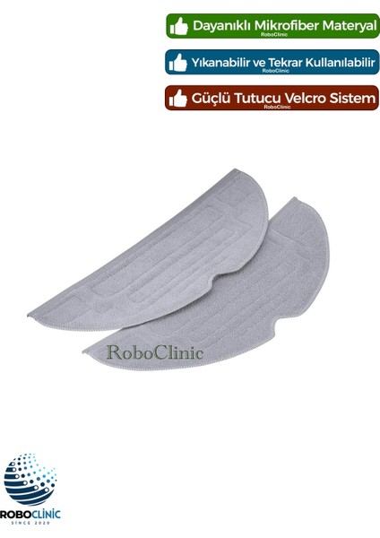 Roborock S8 Sonic Mopping Robot Süpürge Uyumlu Yedek Ana Fırça, Yan Fırça, Hepa Filtre, Mop - 17 Parça