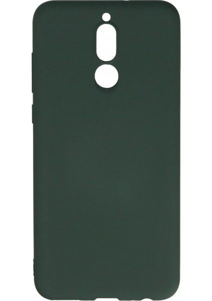 Ieg Huawei Mate 10 Lite Kılıf Nano Içi Kadife Silikon - Koyu Yeşil