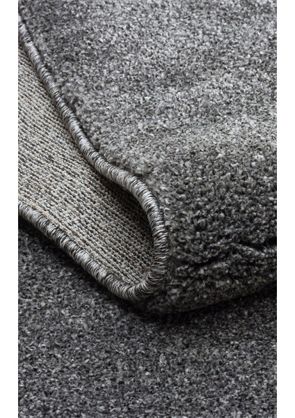 Bakü Plaın Grey Hav Toz Vermeyen Yumuşak Dokulu Sade Tek Renk Modern Halı modelleri