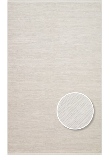 Bergama Plaın Cream %100 Akrilik ile Üretilen Dayanıklı ve Yumuşak Dokulu Koridor, Salon Halısı