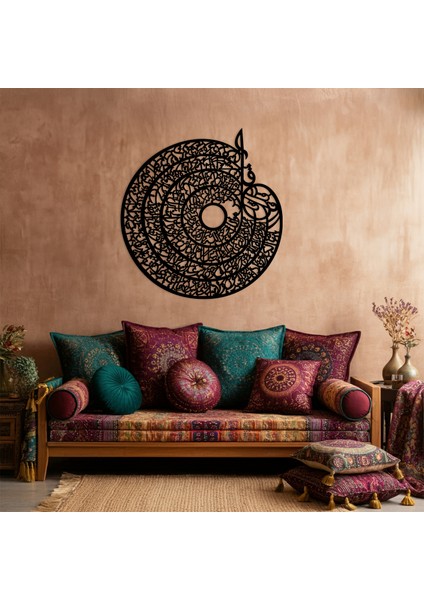 Dört Kul Suresi Ahşap Duvar Tablosu modelleri