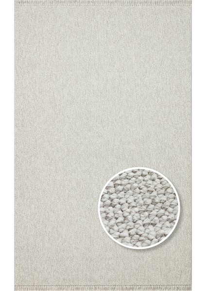 Budva Plaın Grey Yumuşak Bukle Dokulu Hav Toz Vermeyen Kesme Yolluk, Koridor, Mutfak,salon Halısı