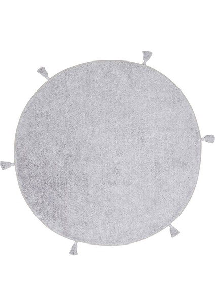 Candy Baby Plaın Grey %100 Pamuk Naturel Malzeme ile Üretilmiş Kaymaz Bebek Çocuk Halısı