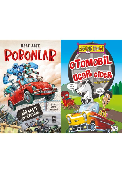 Robonlar (Mert Arık) ve Otomobil Uçar Gider