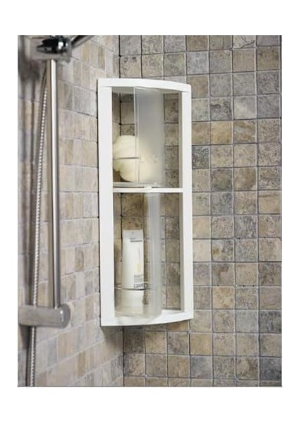 Iki Gözlü Dönerli Köşe Rafı Şeffaf S-03 fiyatları