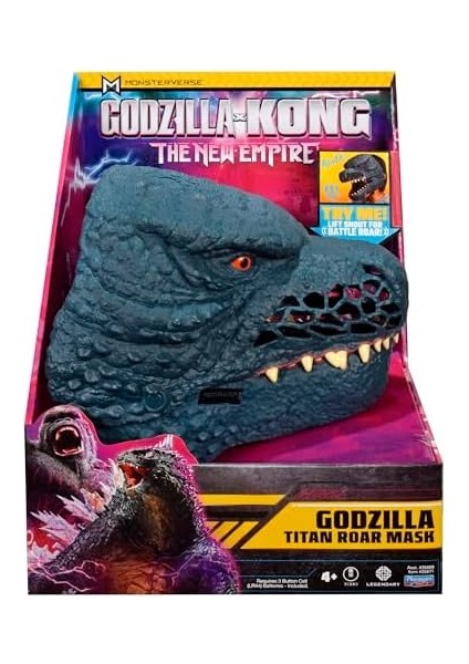 Godzilla x Kong Sesli Maske Godzilla modelleri