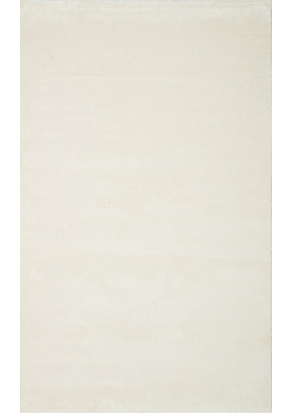 Bakü Plaın Whıte Hav Toz Vermeyen Yumuşak Dokulu Sade Tek Renk Modern Halı