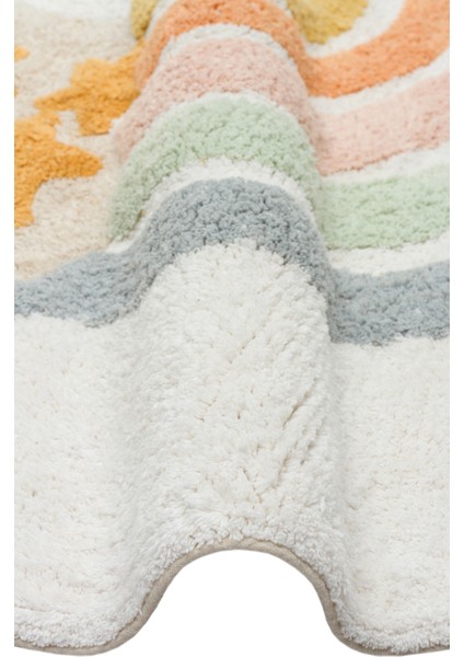 Candy Baby 07 %100 Pamuk Naturel Malzeme ile Üretilmiş Kaymaz Bebek Çocuk Halısı modelleri