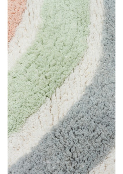 Candy Baby 07 %100 Pamuk Naturel Malzeme ile Üretilmiş Kaymaz Bebek Çocuk Halısı fırsatları