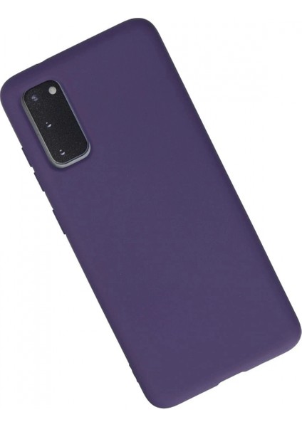 Ieg Samsung Galaxy S20 Kılıf Nano Içi Kadife Silikon - Mor fiyatları