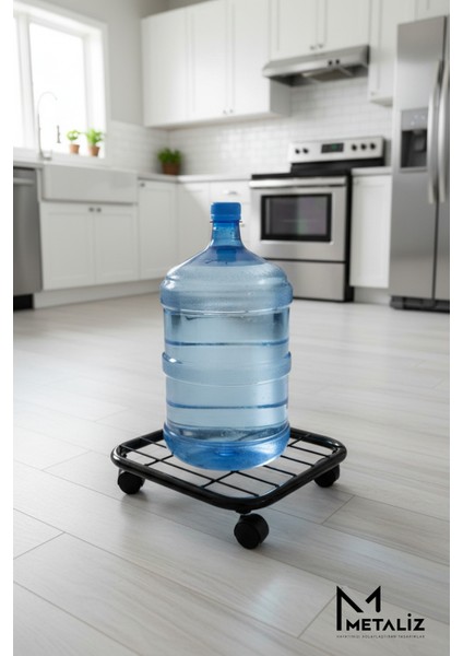 Metal Tekerlekli Çok Amaçlı Taşıma Standı Çiçek, Damacana, Tüp Altlığı, Ağır Yük Standı modelleri