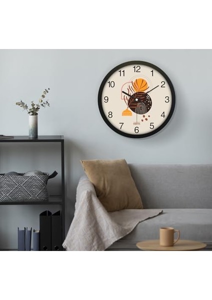 30 cm Gerçek Cam Sessiz Mekanizma Duvar Saati fiyatları