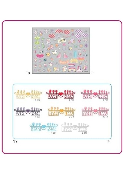 ve Kurdeleler Yedek Tırnak Paketi modelleri