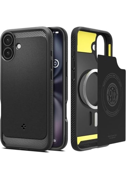 16 Ekstra Dayanıklı Kılıf Rugged Hava Kanalı Teknolojisi™ Askeri Sınıf Koruma Magfit Çift Katman Kapak - ACS08087 modelleri