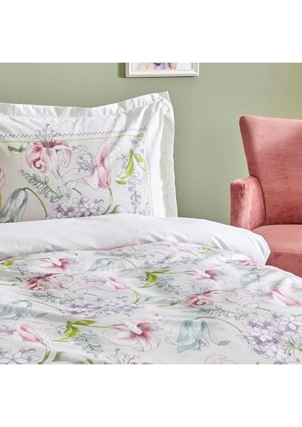 Melosa PEMBE%100 Pamuk Tek Kişilik Nevresim Takımı fiyatları