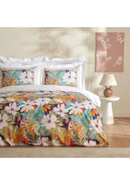 LUMIRE%100 Pamuk Tek Kişilik Nevresim Takımı Multicolor