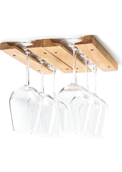 Run 5025 Wine Cam Çatı, Under Dolap Askısı Holder Storage Organizer