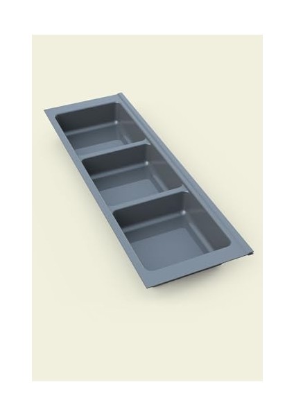Mutfak Çekmece Içi Kaşıklık, Üç Bölmeli Modül 16CM x 48CM modelleri