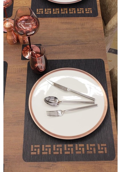 Tangram Bambu Desen Kesim Servis 2 Adet 35X45 cm