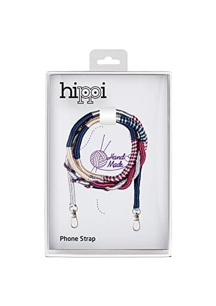 Rengarenk 110 cm El Örgüsü Telefon ve Çanta Askısı (Renkli) modelleri